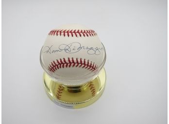 Dom Dimaggio # 7   Autographed Baseball