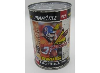 Terrell Davis Pinnacle Can 97 NFL Football Cards In A Can Factory Sealed