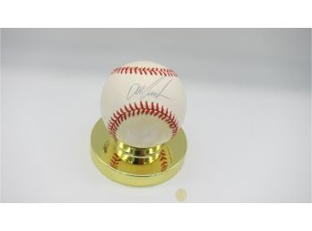Dwight Gooden Yankees Autographed Baseball