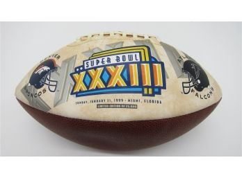 1998 Season Superbowl XXXIII Broncos VS Falcons Football