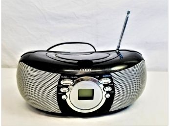Coby Portable CD/mP3 Player With AM/FM Radio Model MPCD285