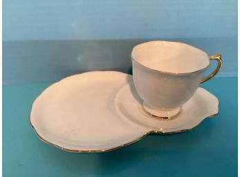 Vintage Royal Albert Val D'Or Teacup And Snack Plate