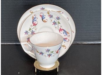 Vintage Royal Tara Raphoe Tea Cup, Saucer And Bread Plate