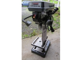 Central Machinery 5 Speed Drill Press - In Working Condition