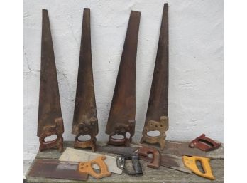 A Vintage Hand Saw Lot