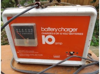 Montgomery Ward 10 Amp. 6/12 Volt Battery Charger