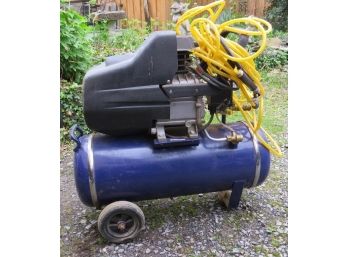 Central Pneumatic 3 Hp. 10 Gallon Air Compressor - In Working Condition