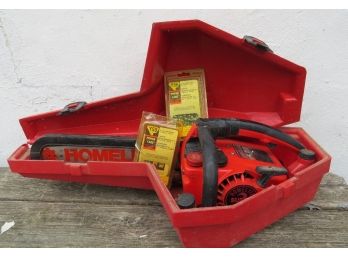 Homelite Super 2 Chainsaw 16' With Case & More