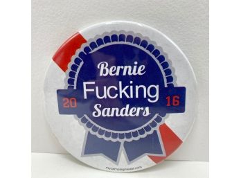 Bernie Sanders 2016 Large Campaign Pin