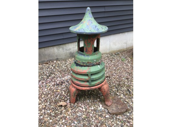 Large Cast Iron Nacome  Pogoda Lantern