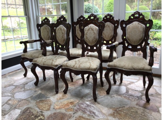 Stunning Dining Room  Chairs Custom Upholstery