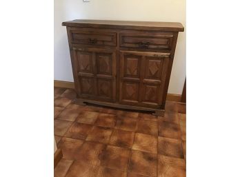 Vintage, G Fox Hall Chest With Dove Tail Drawers