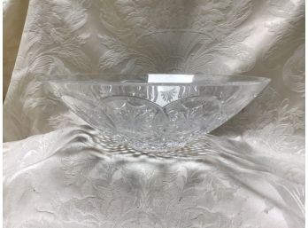 Waterford Crystal Large Bowl Beautiful !