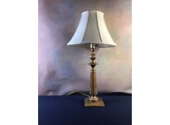 Heavy Metal Accent Table Lamp