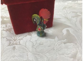 Small Hand Painted Rooster