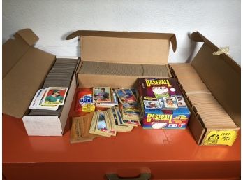 Awesome Grouping Of Vintage TOPPS Baseball Cards - Unsearched / Unsorted 1986 - 1987 - 1988 - 1989 Big Lot !
