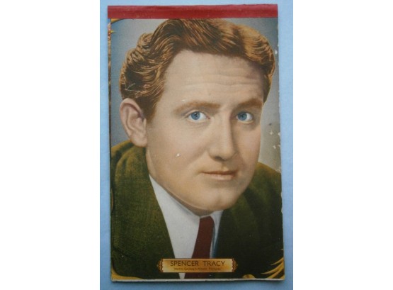 Spencer Tracy Promotional Note Pad From Metro-Goldwyn Mayer