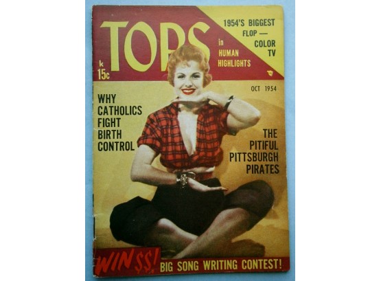 Oct 1954 TOPS Magazine With