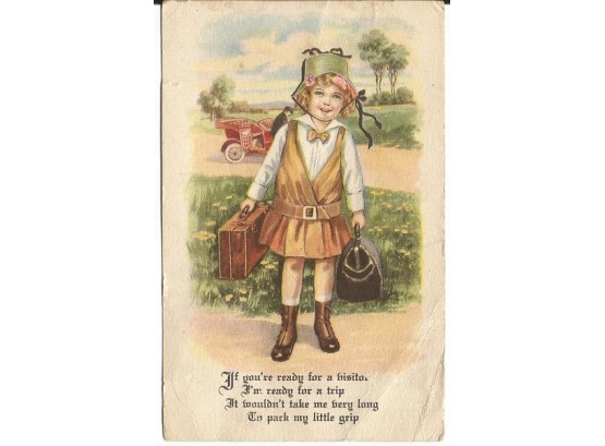 (12) Pre 1920 Holiday Postcards