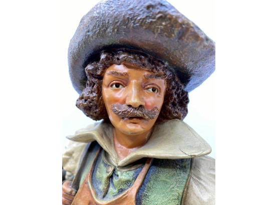 Antique Johann Maresch Ceramic Hand Painted Figurine, Austria