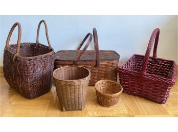 5 Baskets, Some Vintage
