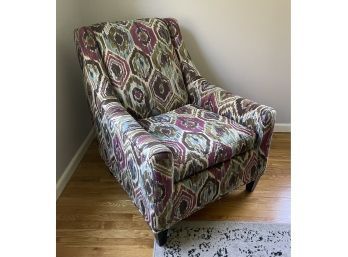 Colorful Upholstered Arm Chair