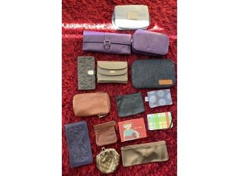 Ladies Small Change Purses, Card Holders, Jewelry Holders, And More