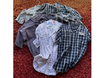 Men's Button Down T-shirts