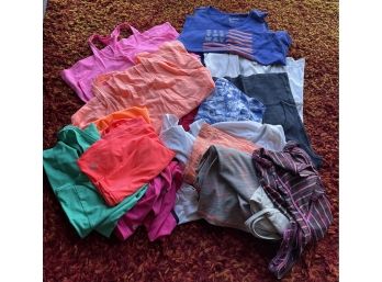 Large Lot Of Workout Tank Tops
