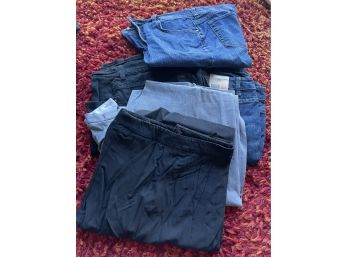 Five Ladies Pairs Of Pants And Jeans