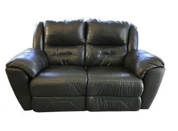 Power Reclining Loveseat, Charcoal Grey   (1 Of 2)