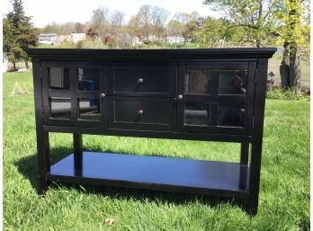 Black Console / Sideboard Cabinet