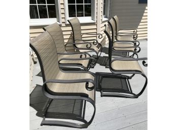 Set Of 6 HAMPTON BAY Patio Chairs