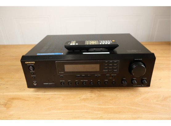 Onkyo Electronics Stereo Receiver With Remote