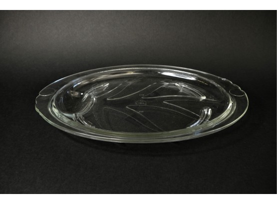 Vintage Pyrex Tree / Leaf Platter With Well