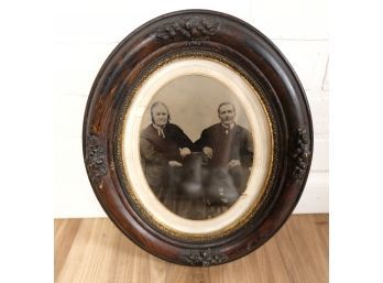 Antique E.S. Wormell & Co. Framed B&w Photograph