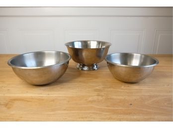 Stainless Kitchenware Mixing Bowl Bundle
