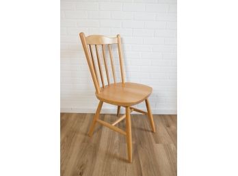 Blonde Maple Hardwood Windsor Style Dining Chair