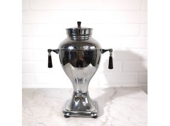 Vintage Mid-century Urn Style Stainless Coffee Percolator