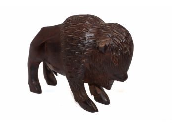 Wood Carving Buffalo