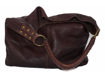 Lucky Brand Leather Chocolate Brown Bag