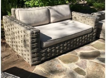 (1 Of 2) Fantastic RESTORATION HARDWARE Rutherford Collection Sofa - Amazing Piece - Paid $2,800 - Love It !