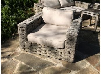 (2 Of 2) Fabulous RESTORATION HARDWARE Rutherford Collection Chair - Paid $1,450 - Amazing Chair With Cushion