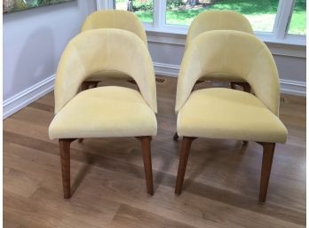 Set Of Four Saarinen Style Chairs By CANADEL - Paid $665 Each - Very High Quality - Great Condition WOW !