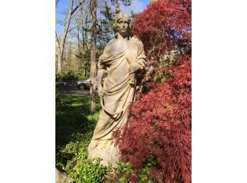 Paid $1,650 - Spectacular ENORMOUS Garden Statue 82' OR 6'8' Tall - Made Of Composite Material - Easily Moved