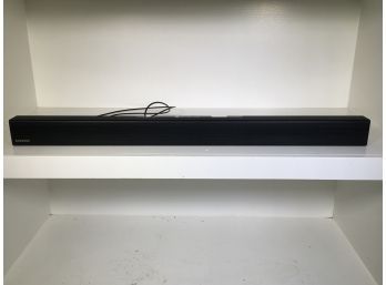 Like New SAMSUNG SOUND BAR & Power Cord - HW-KM45C - Excellent Condition - Needs Remote - Found $7 Replacement