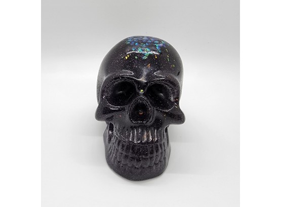 Very Cool Handcrafted Resin Skull Figure