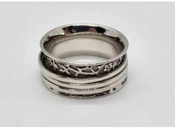 Spinner Ring In Sterling Silver