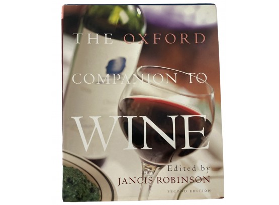 'The Oxford Companion To Wine' By Jancis Robinson