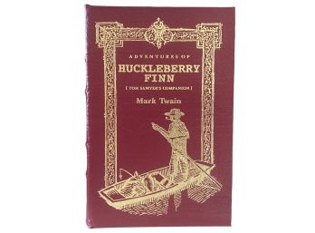 Collector's Edition Mark Twain 'The Adventures Of Huckleberry Finn' -Easton Press